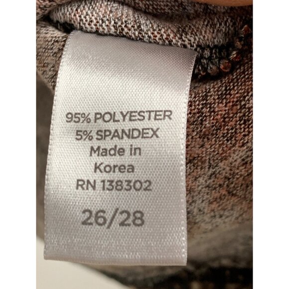 Avenue Womens Plus Size 26/28 3X 3/4 Sleeve Tops lot of 2 RZ10407 Tunic - Picture 11 of 12